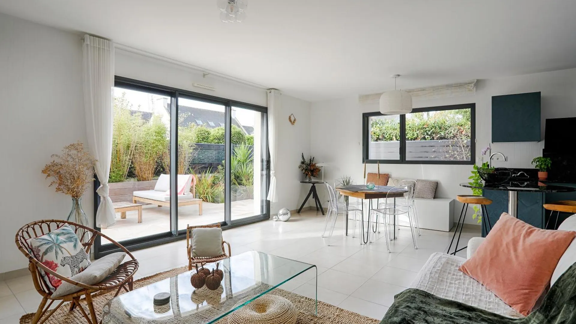 Maison Neuve & Lumineuse Avec Jacuzzi Privatif Ploemeur Vila